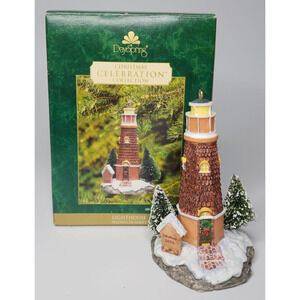 DaySpring Christmas Celebration Lighthouse Ornament 2nd in Series SKU U124‎